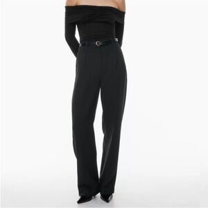 6 Short - Aritizia Wilfred Effortless Pant - Black